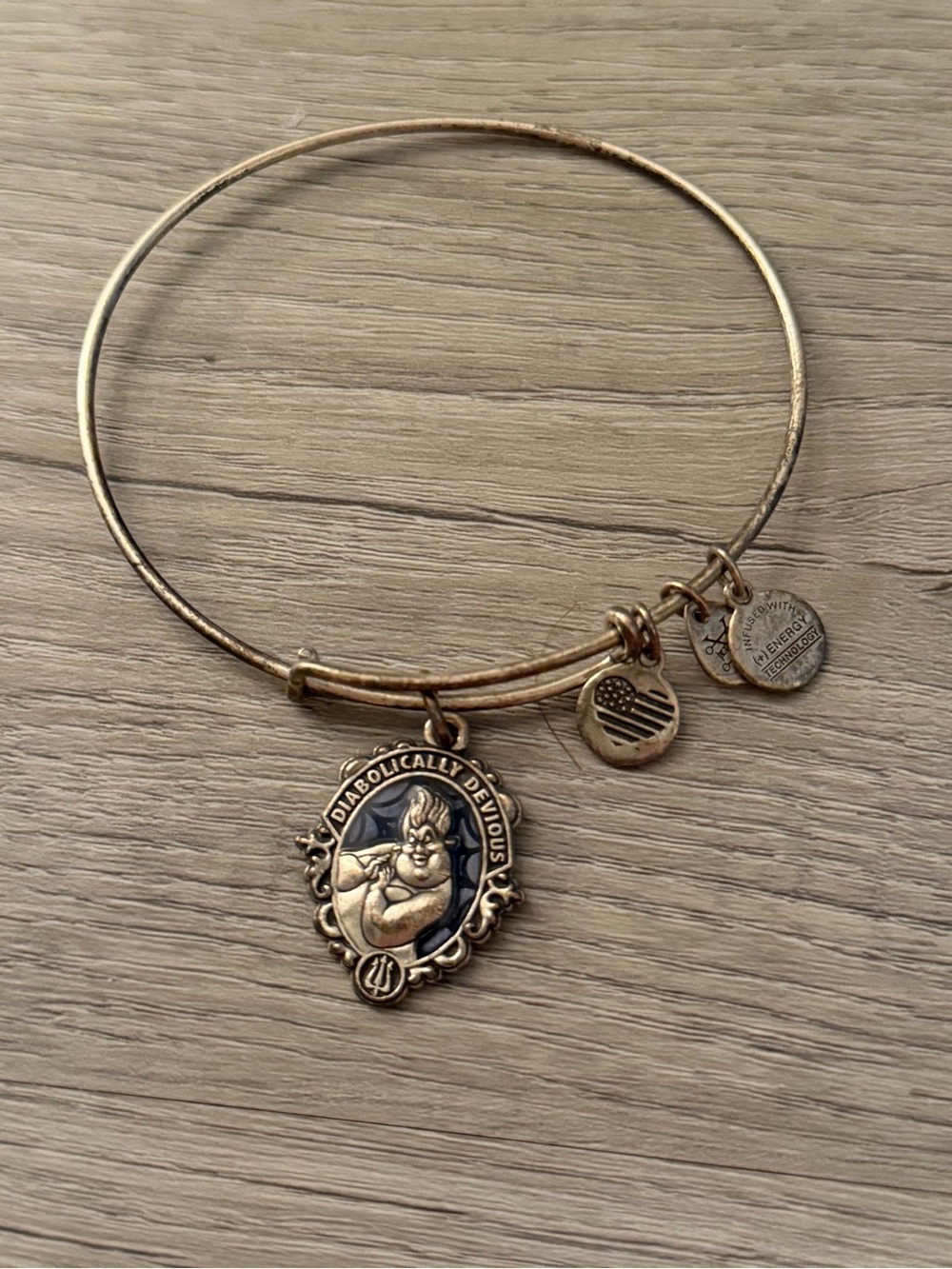 Alex and Ani Ursula bracket just needs to be polished